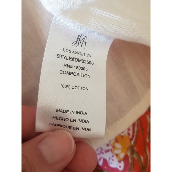 dRA Los Angeles Dress Small Bohemian Boho Cottagecore Prairie  Cottage Peasant - Picture 11 of 16